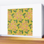 Antique Roses Floral Pattern Wall Mural Gallery Image 2