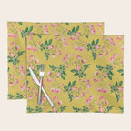 Antique Roses Floral Pattern Placemat Gallery Image 1