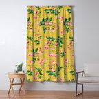 Antique Roses Floral Pattern Window Curtain Gallery Image 5