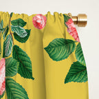 Antique Roses Floral Pattern Window Curtain Gallery Image 2