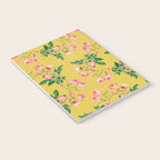 Antique Roses Floral Pattern Notebook Gallery Image 3