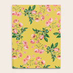 Antique Roses Floral Pattern Notebook Gallery Image 4