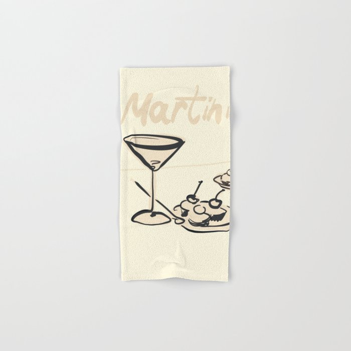 Martini 6 Bath Towel Gallery Image 1