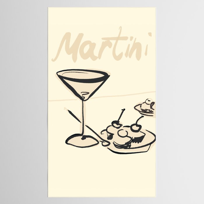Martini 6 Tablecloth Gallery Image 2