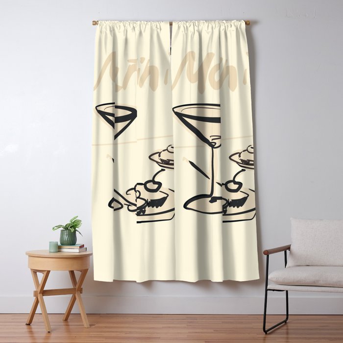 Martini 6 Window Curtain Gallery Image 1