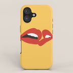 Kiss 01 iPhone Case Gallery Image 1