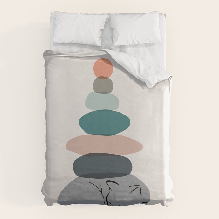 Cat Landscape 58 Duvet Cover Gallery Image 1