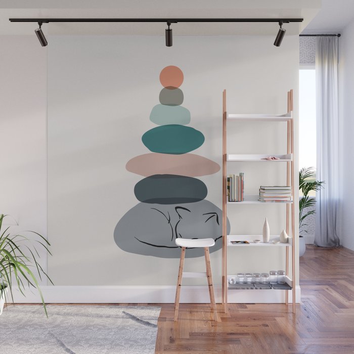 Cat Landscape 58 Wall Mural Gallery Image 1