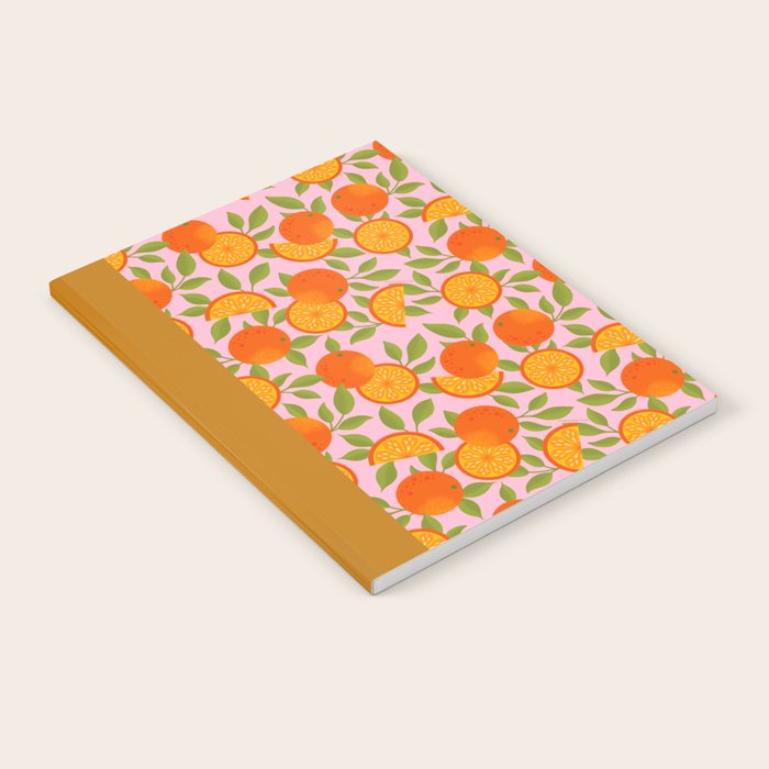 Orange Pattern - Amalfi Coast Cocktails Notebook Gallery Image 1