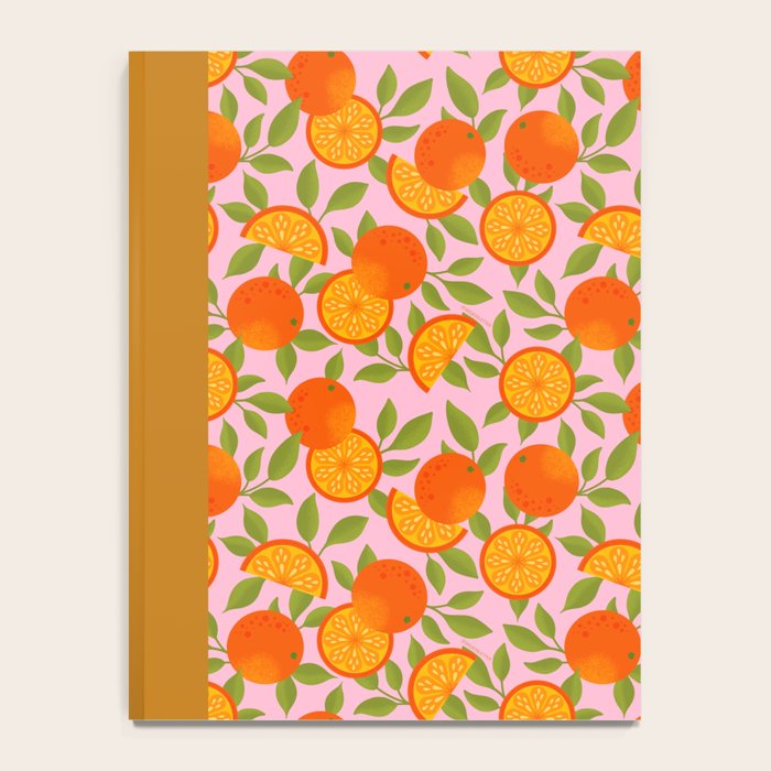 Orange Pattern - Amalfi Coast Cocktails Notebook Gallery Image 4