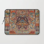 Golden Nature Antique Persian Kashmar Laptop Sleeve Gallery Image 1