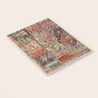 Golden Nature Antique Persian Kashmar Notebook Gallery Image 3