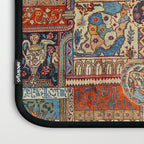 Golden Nature Antique Persian Kashmar Laptop Sleeve Gallery Image 3