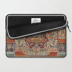 Golden Nature Antique Persian Kashmar Laptop Sleeve Gallery Image 2