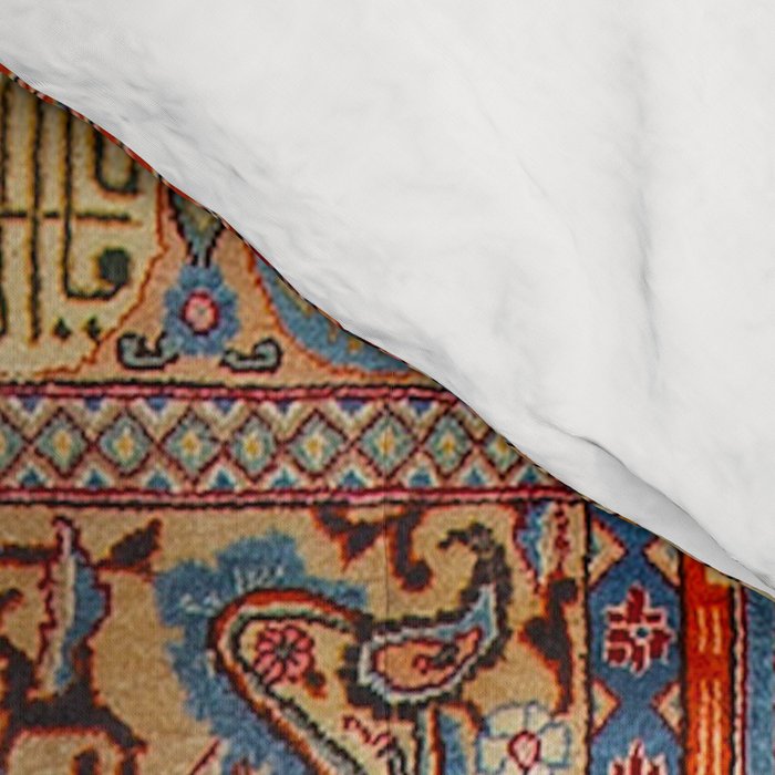 Golden Nature Antique Persian Kashmar Comforter Gallery Image 4