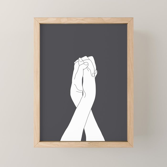 Never Let Me Go III Mini Art Print Gallery Image 1