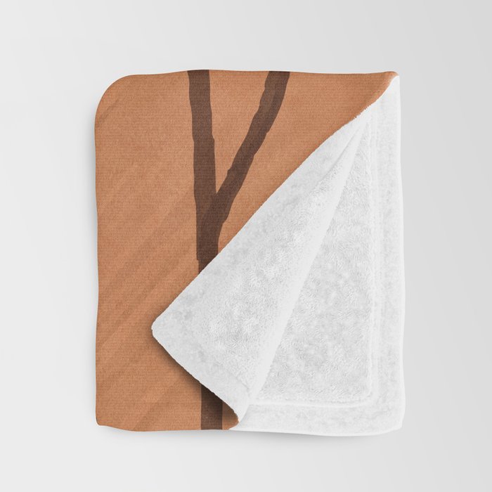 Abstract Landscape III  Throw Blanket Gallery Image 3