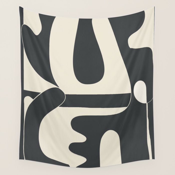 Shifting Silhouettes 1 Wall Tapestry Gallery Image 1