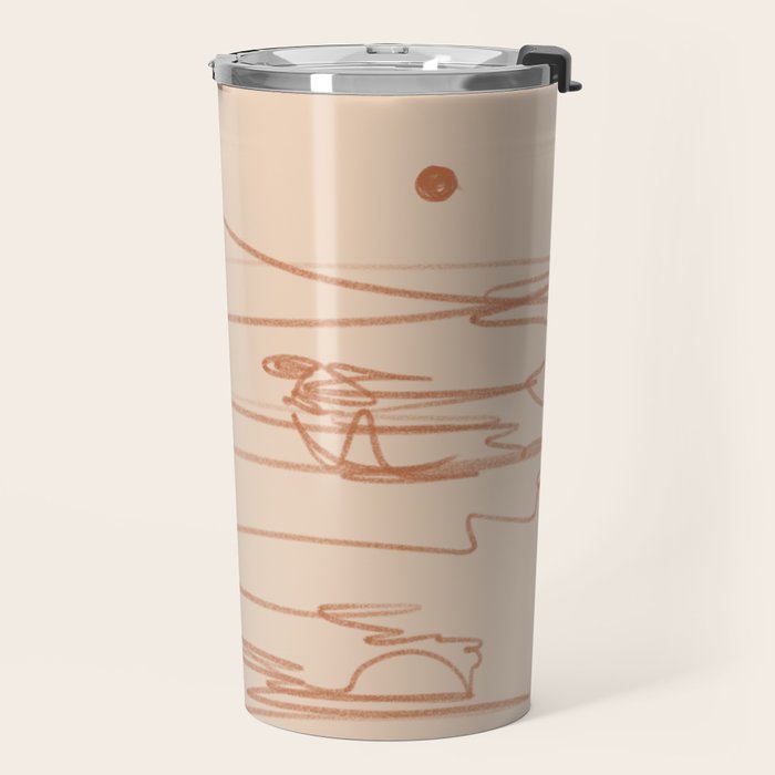 Line Mountain Sunset. Travel Mug Gallery Image 2