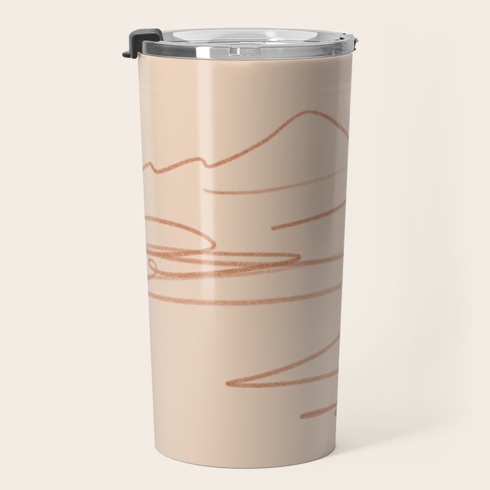 Line Mountain Sunset. Travel Mug Gallery Image 3
