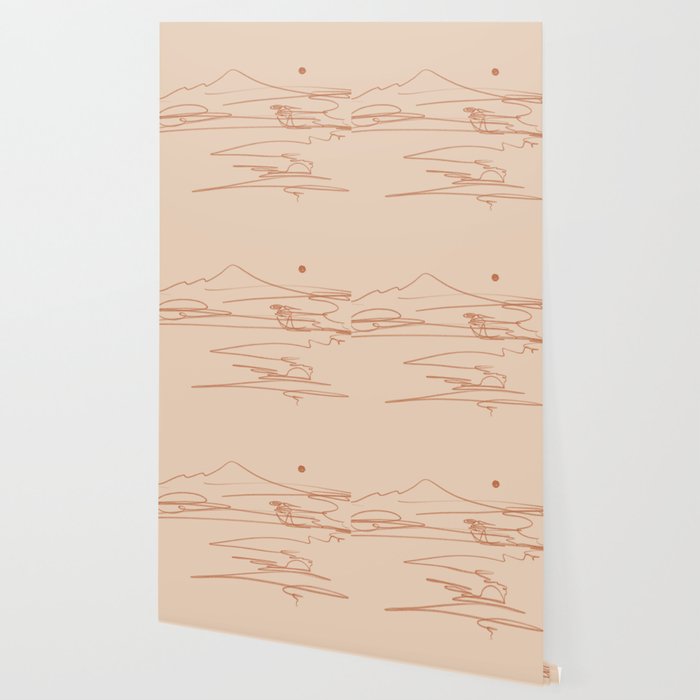 Line Mountain Sunset. Wallpaper Gallery Image 2