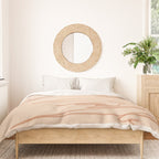 Line Mountain Sunset. Duvet Cover Gallery Image 3