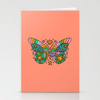 Gemini Butterfly Stationery Card Gallery Image 2