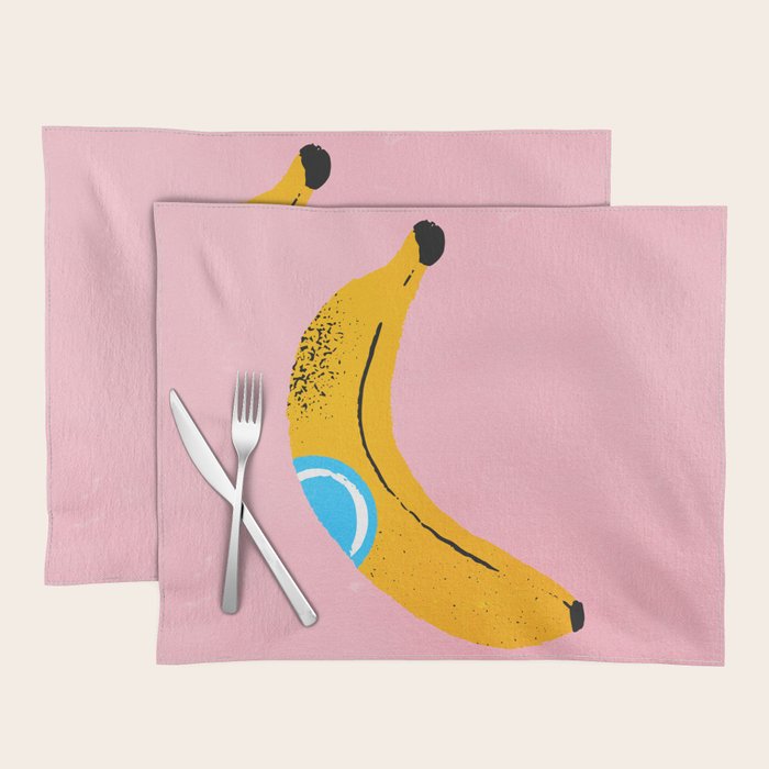 Banana Pop Art Placemat Gallery Image 1