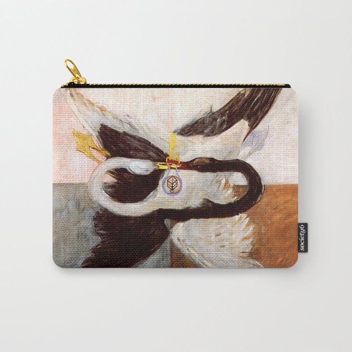 Hilma af Klint "The Swan, No. 24, Group IX-SUW, 1915" Carry All Pouch Gallery Image 1