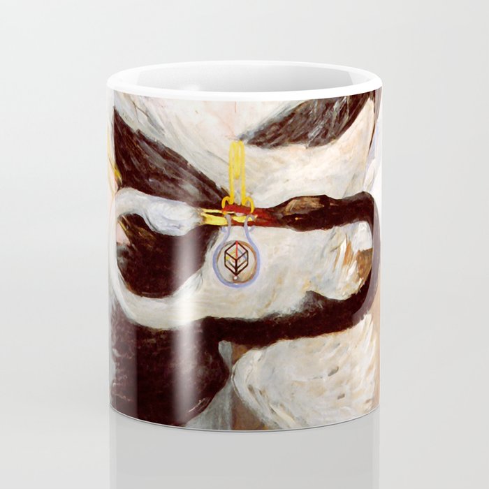 Hilma af Klint "The Swan, No. 24, Group IX-SUW, 1915" Coffee Mug Gallery Image 4