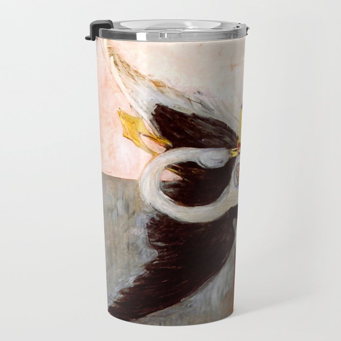 Hilma af Klint "The Swan, No. 24, Group IX-SUW, 1915" Travel Mug Gallery Image 3
