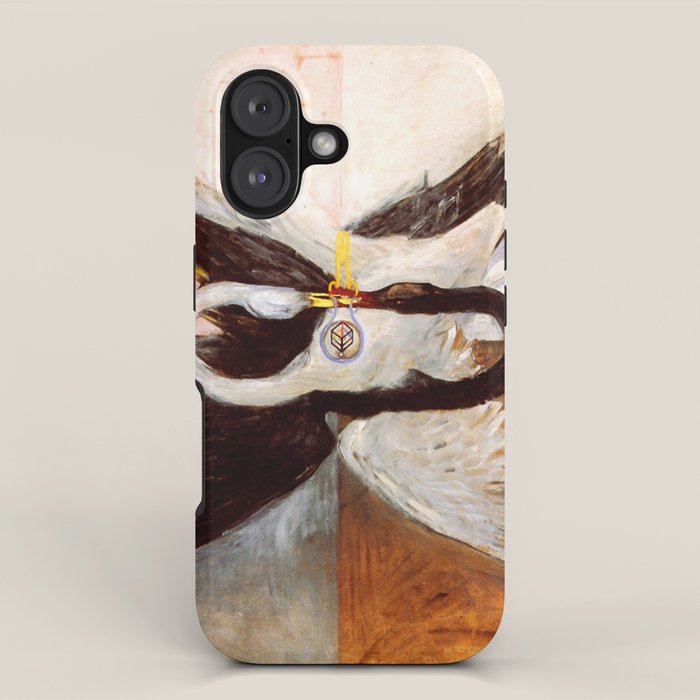 Hilma af Klint "The Swan, No. 24, Group IX-SUW, 1915" iPhone Case Gallery Image 1