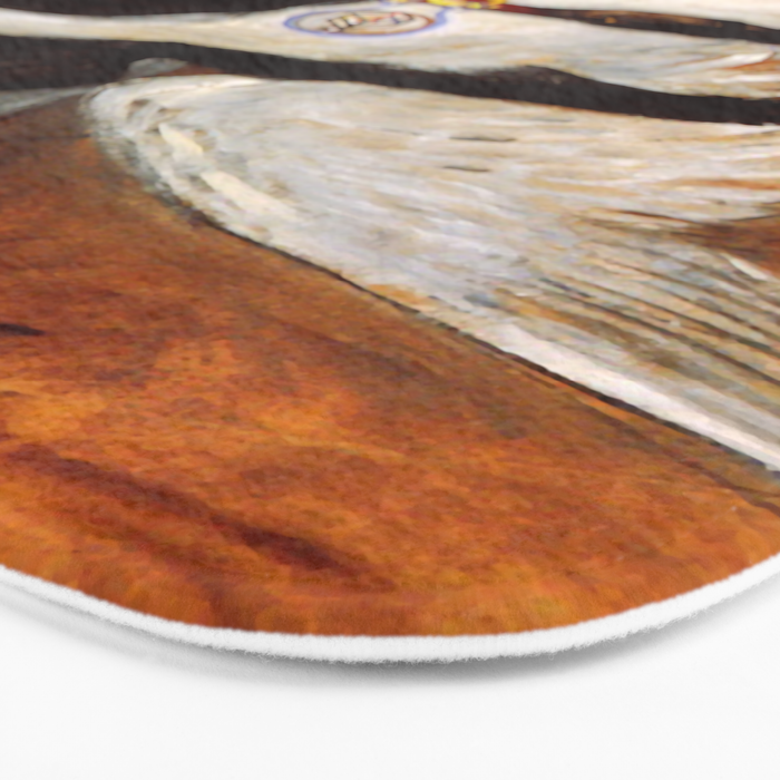 Hilma af Klint "The Swan, No. 24, Group IX-SUW, 1915" Bath Mat Gallery Image 3