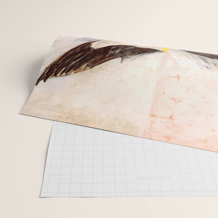 Hilma af Klint "The Swan, No. 24, Group IX-SUW, 1915" Wrapping Paper Gallery Image 2