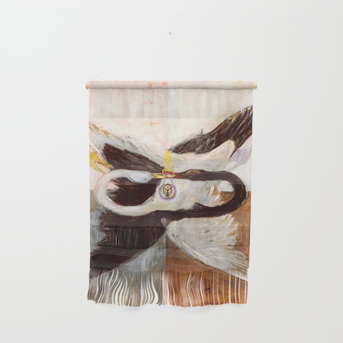 Hilma af Klint "The Swan, No. 24, Group IX-SUW, 1915" Wall Hanging Gallery Image 1