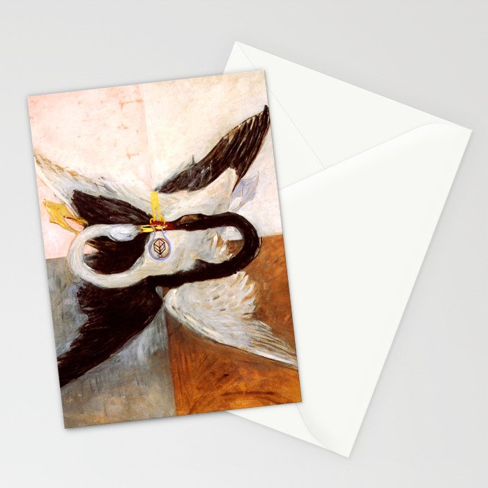 Hilma af Klint "The Swan, No. 24, Group IX-SUW, 1915" Stationery Card Gallery Image 2