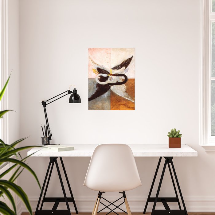 Hilma af Klint "The Swan, No. 24, Group IX-SUW, 1915" Poster Gallery Image 2