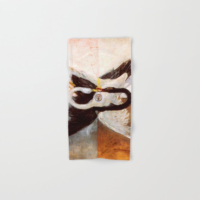 Hilma af Klint "The Swan, No. 24, Group IX-SUW, 1915" Towels Gallery Image 1