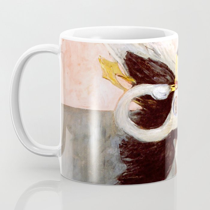 Hilma af Klint "The Swan, No. 24, Group IX-SUW, 1915" Coffee Mug Gallery Image 3