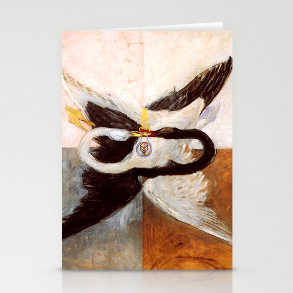 Hilma af Klint "The Swan, No. 24, Group IX-SUW, 1915" Stationery Card Gallery Image 2