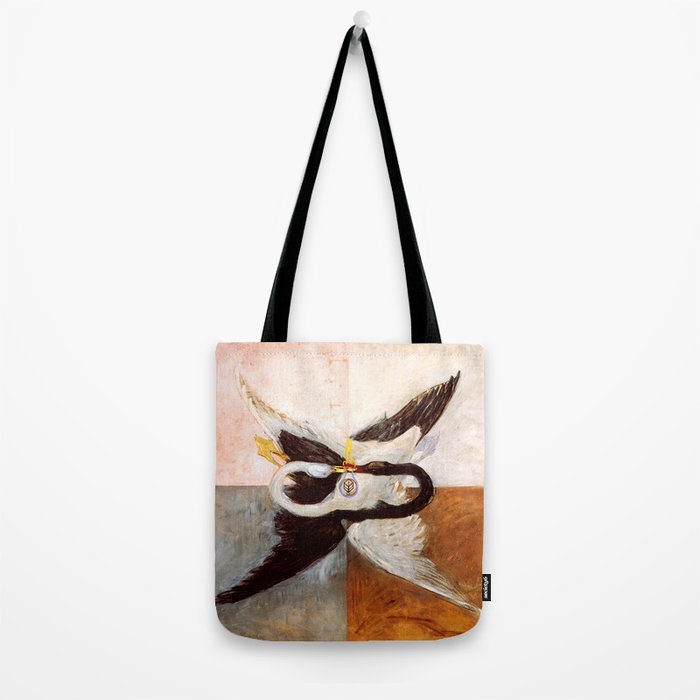 Hilma af Klint "The Swan, No. 24, Group IX-SUW, 1915" Tote Bag Gallery Image 2