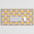 Sunny retro pattern no6 Desk Mat Gallery Image 1