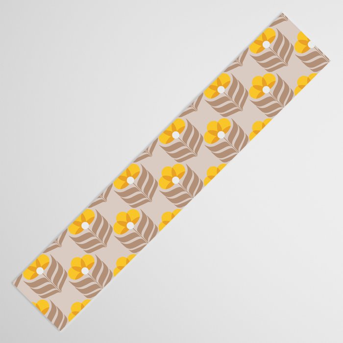 Sunny retro pattern no6 Table Runner Gallery Image 3