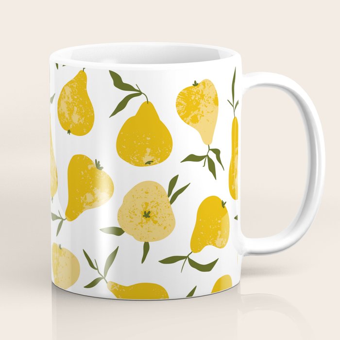 Yellow pear Coffee Mug Gallery Image 1