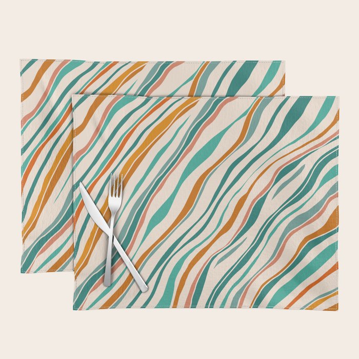 Southwest Abstract Stripes Placemat Gallery Image 1