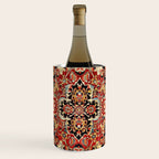 Heriz Northwest Persian Carpet Print Wine Chiller Gallery Image 1