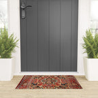 Heriz Northwest Persian Carpet Print Welcome Mat Gallery Image 3