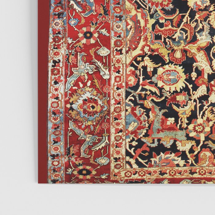 Heriz Northwest Persian Carpet Print Poster Gallery Image 3