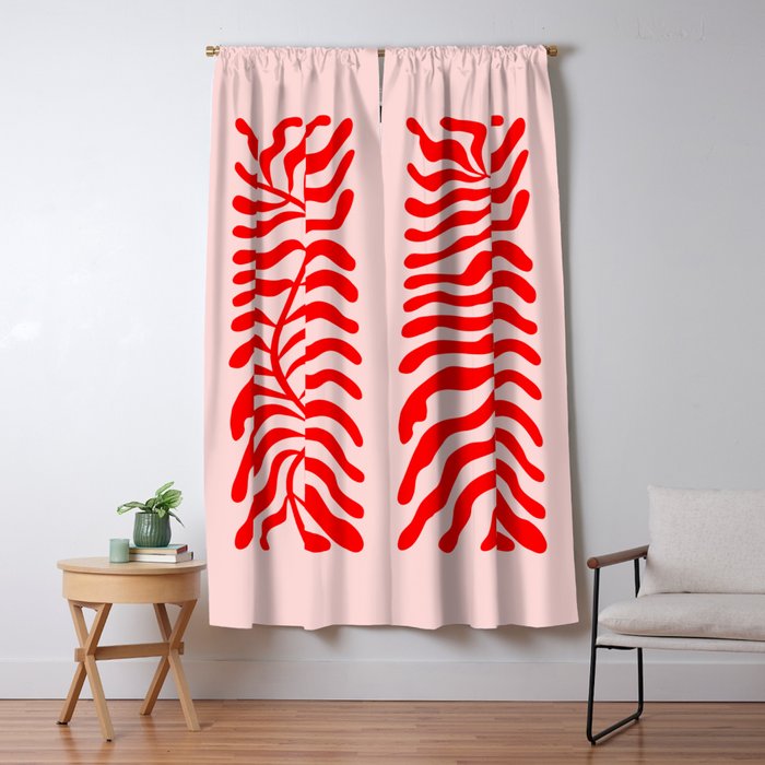 Funky Herbs: Matisse Edition Window Curtain Gallery Image 1