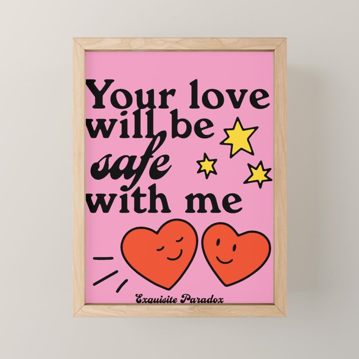 Safe Mini Art Print Gallery Image 1